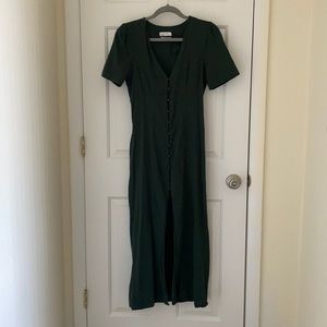 Zara cotton linen dress